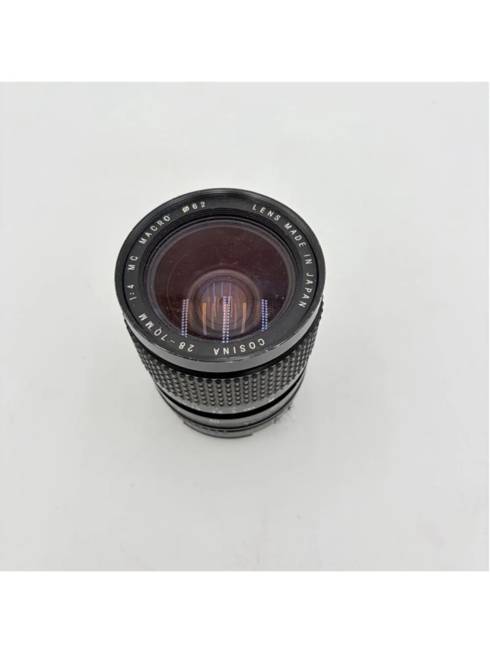 COSINA 28-70mm f/4 MC MACRO Zoom Lens Manual Focus Japan Ø62